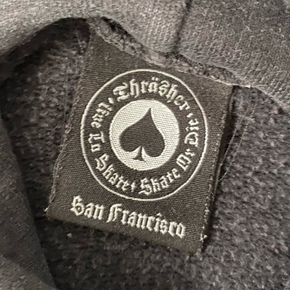 LAST CHANCE: Official Thrasher Magazine Classic Flame Hoodie - Picture 7 of 11